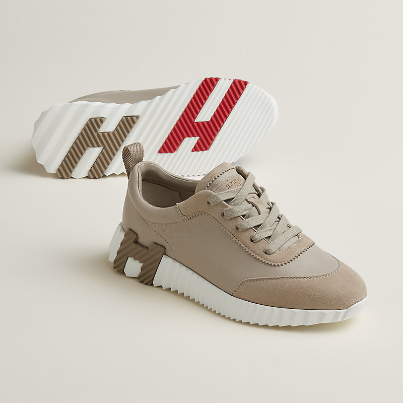 NEW*HERMES*Bouncing スニーカー キャンバスベージュ レディース Bouncing sneaker | Hermès Mainland China